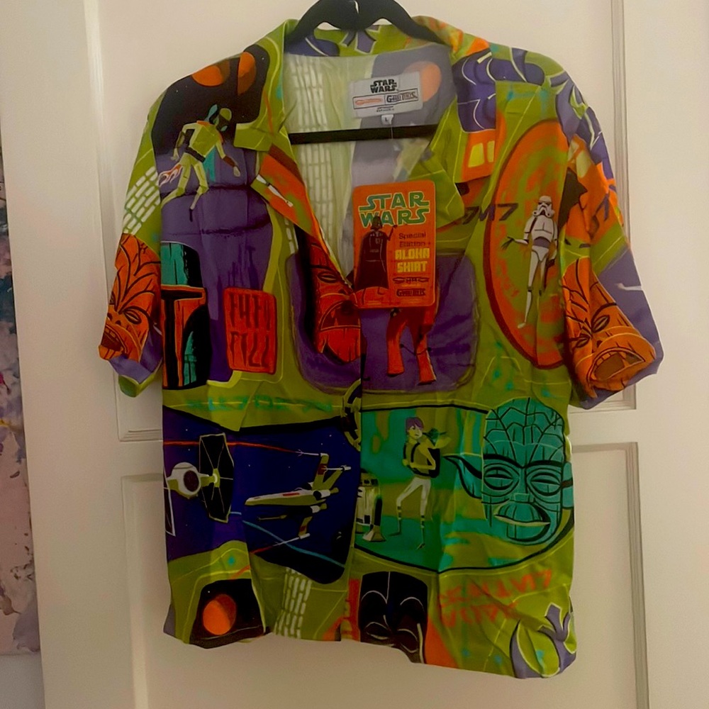 Star Wars Shag Geeki Tiki Women Large Special Edition Shirt